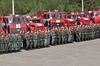 Сводный отряд МЧС Республики Беларусь прибыл из Российской Федерации