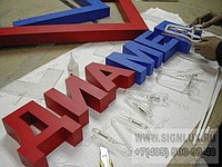 Объемные буквы